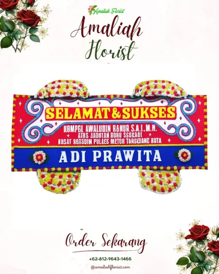 Papan Bunga Ucapan Selamat Suwayuwo